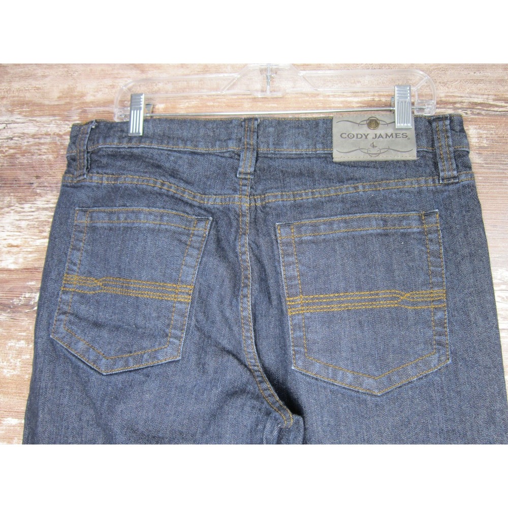 Cody James Jeans Mens 32x30 Blue Denim Straight Leg Boot Cut Western Cowboy Work - Picture 3 of 16